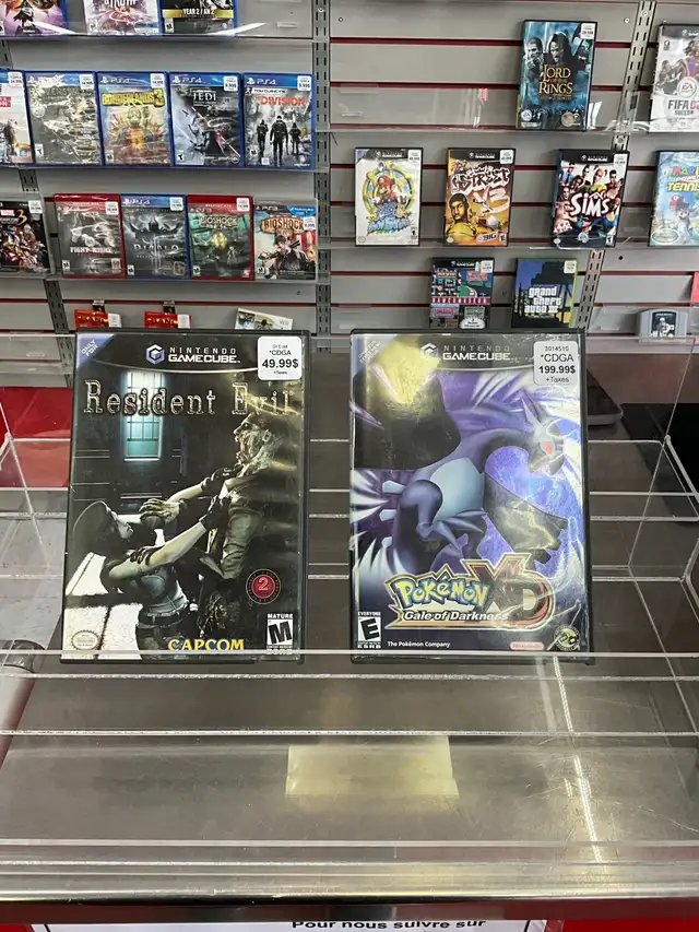 Jeux de Gamecube