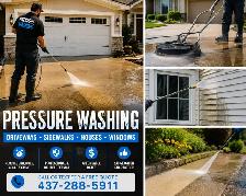 Pressure washing