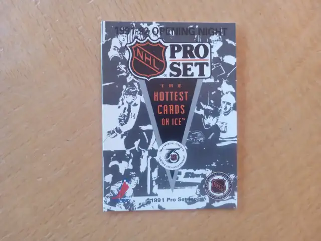 Carte Hockey Promo Pro Set 1991-92 (080626-530)