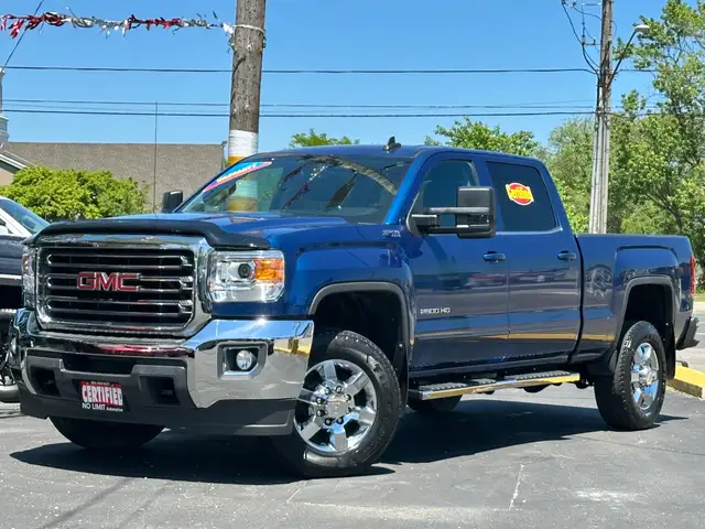 2016 GMC SIERRA 2500HD SLE Z71 CREW CAB 4X4 6.0L V8 CERTIFIED