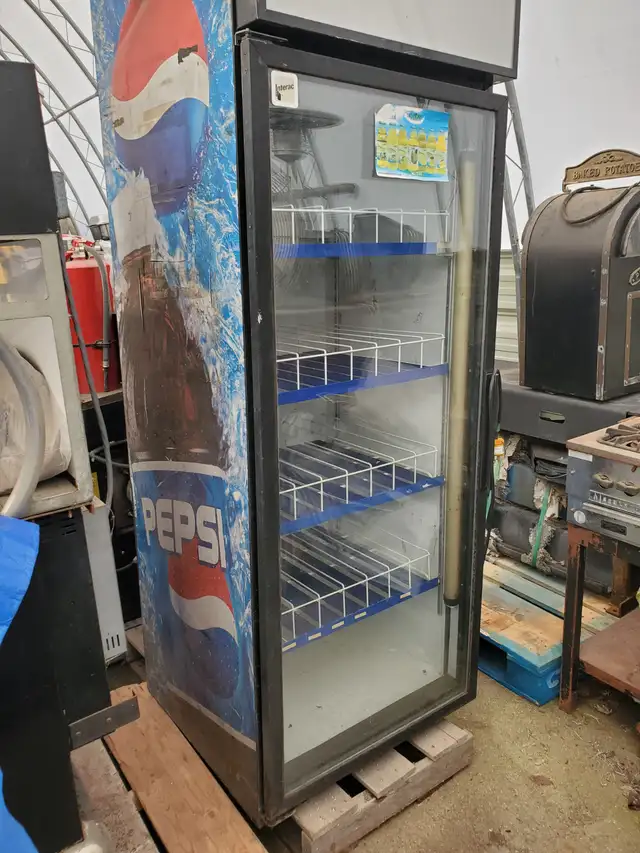 TWO SINGLE PEPSI COOLERS ICE COLD $375.00 EACH