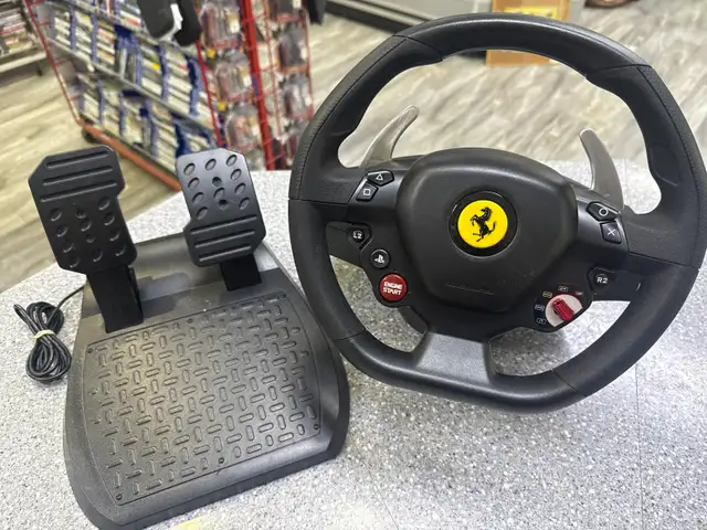Thrustmaster T80 Wheel Pedal Dreving Kit