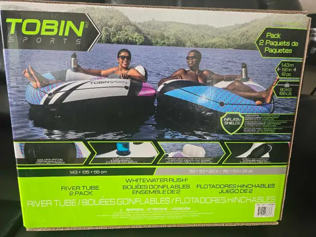 Tobin Sports River Tube 2-Pack