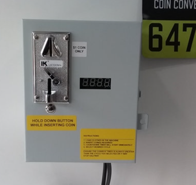 Convert Home Laundry to Coin Operated Machines