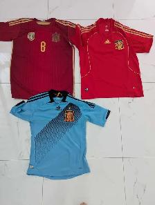 Argentina Brazil Spain Uruguay soccer jerseys - Photo 4