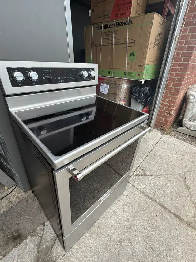 KitchenAid Stainless Steel Electric Stove