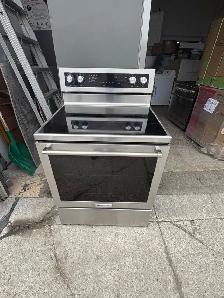 KitchenAid Stainless Steel Electric Stove - Photo 3