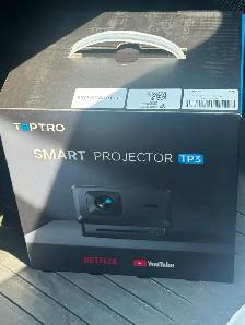 BRAND NEW SMART PROJECTOR TP3 $300 FIRM. SAVE $200 FROM RETAIL.