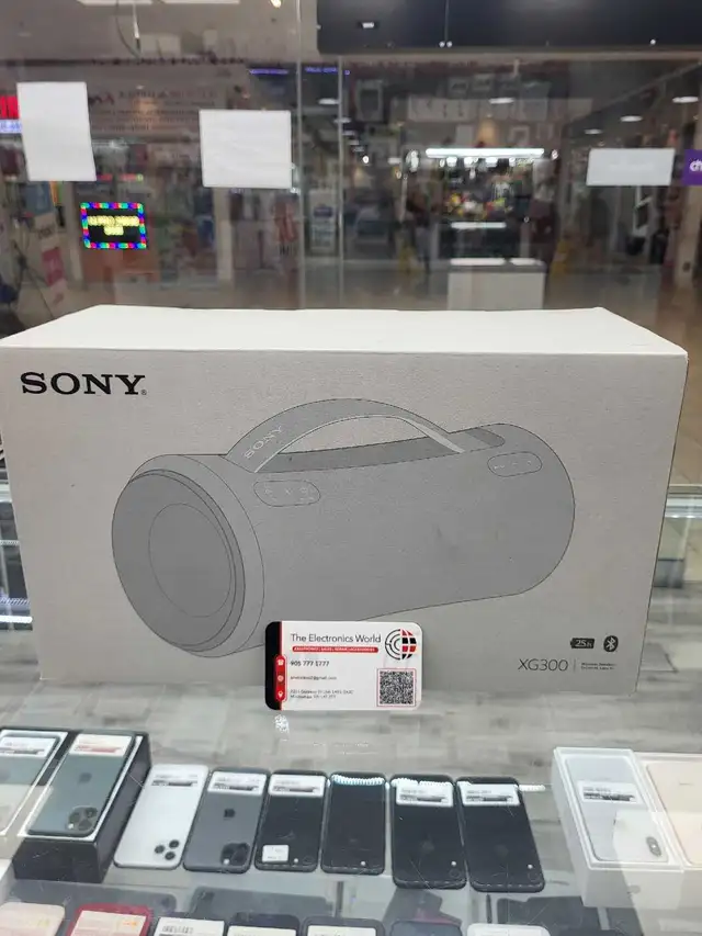 Sony XG-300 Portable Bluetooth Speaker — Brand New
