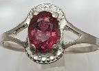 1.46 g Certified Silver Tourmaline gemstone Ring - Photo 2