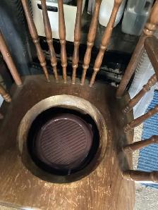 ANTIQUE PO CHAIR $ 175 OBO 289-775-2457 - Photo 2