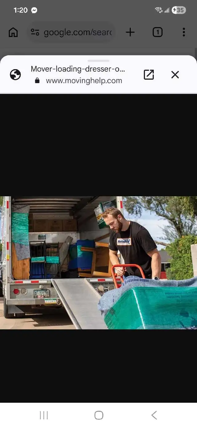 I need a helper with a sprinter van or small truck