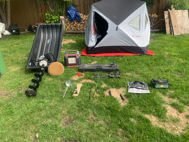 complete ice fishing gear for sale