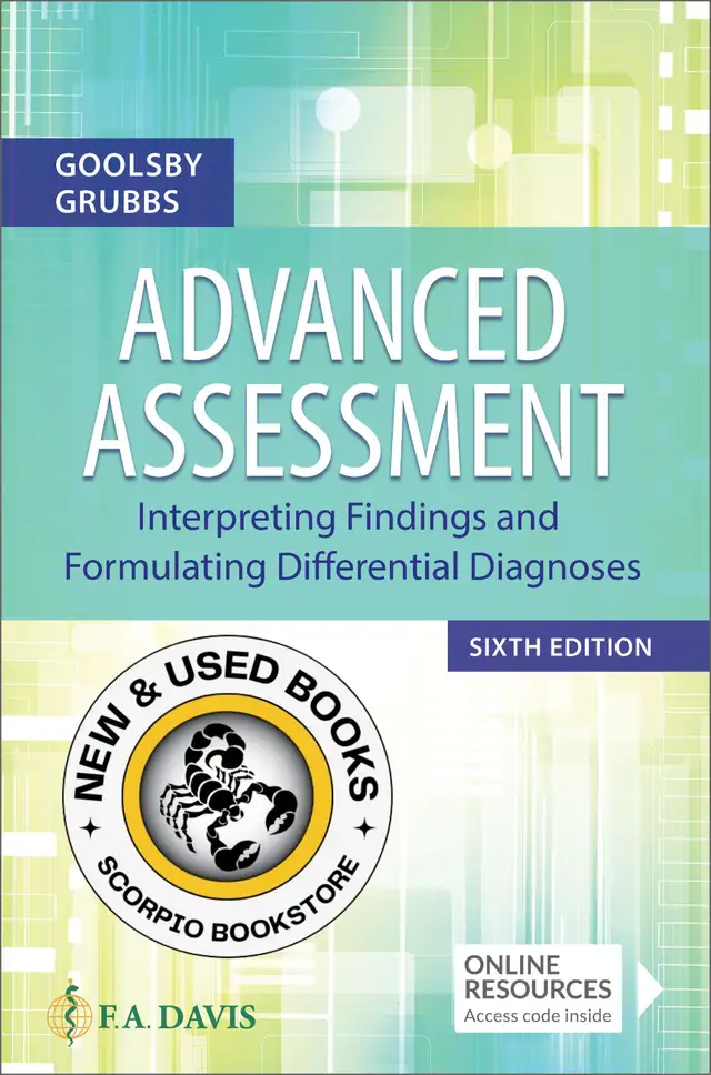 Advanced Assessment 6th Edition by Mary Jo Goolsby 9781719652643