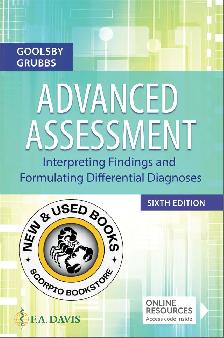 Advanced Assessment 6th Edition by Mary Jo Goolsby 9781719652643