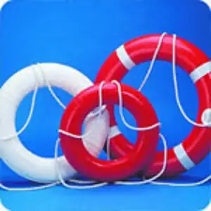 24" LIFE RINGS –RETAIL $99.00 SALE $90.00 -WHITE OR ORANGE PAY