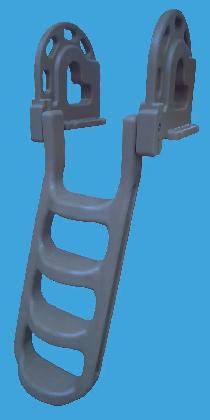 Dock Ladders - 3,4, 5 and 7 Step Ladders - PAY CASH WE EAT THE H