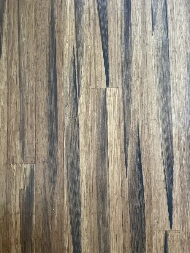 Bamboo click flooring
