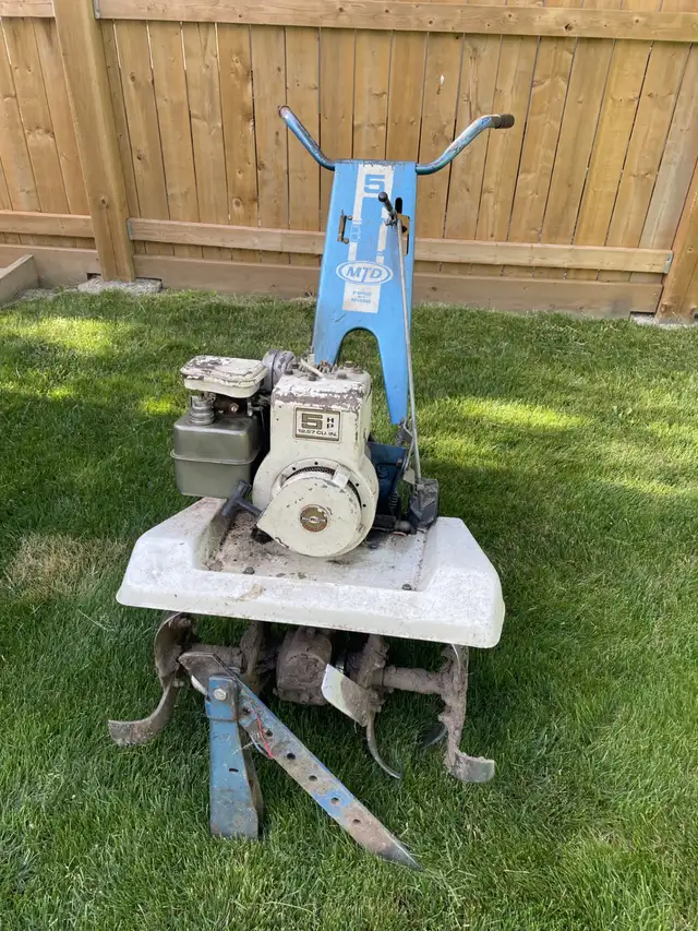 MTD heavy duty tiller