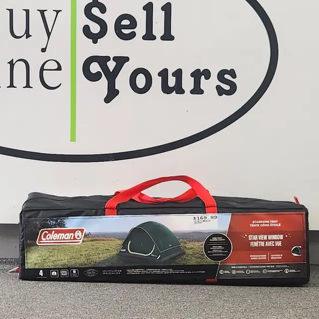 Coleman Stardome 4-Person Dark Room Camping Tent - BRAND NEW