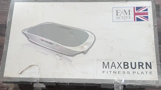 MAX BURN FITNESS PLATE