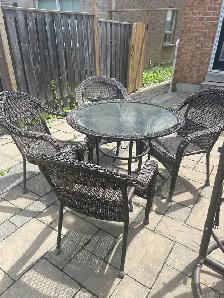 5-Piece Outdoor Patio Dining Set – $150 - Photo 2