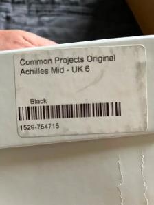 Black Common Project Achilles mid shoes. Brand new. - Photo 5