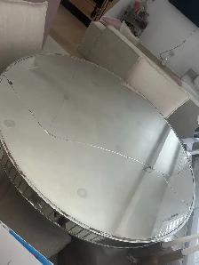 Mirrored Round Dining Table – Project Piece – $125 - Photo 3