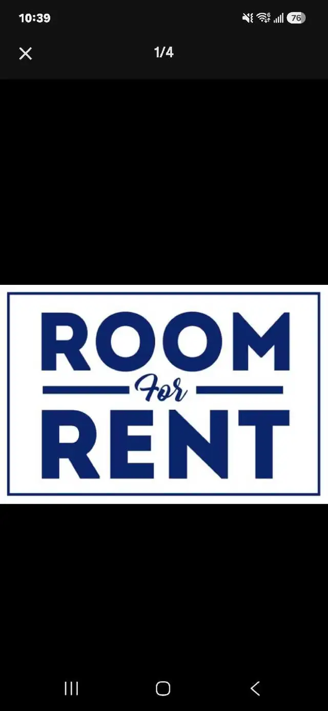 UNFURISHED ROOM AVAILABLE IMMEDIATELY