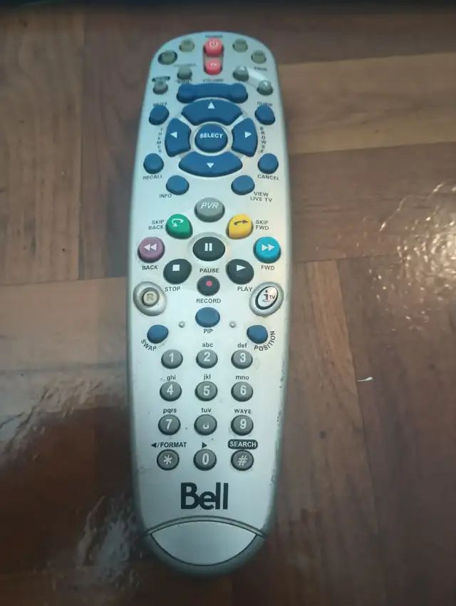 BELL 5.4IR Replacement Satellite TV Remote Control 168588