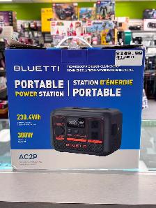 Bluetti AC2P 300/600W 230.4-Wh Portable Power Station -BRAND NEW