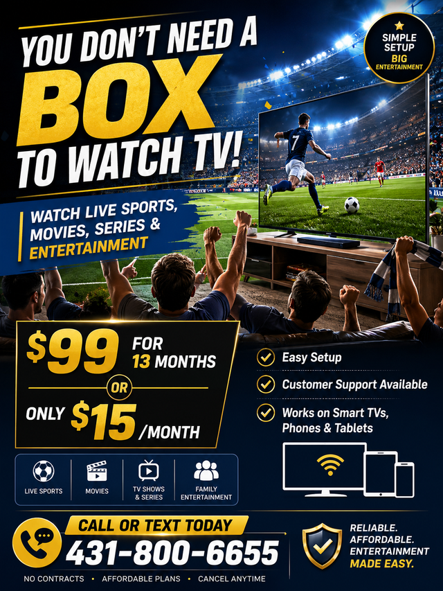 Streaming Service for Sports & Entertainment