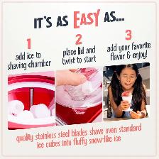 Nostalgia Retro Table-Top Snow Cone Maker, Makes 20 ICY Treats, - Photo 2