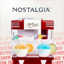 Nostalgia Retro Table-Top Snow Cone Maker, Makes 20 ICY Treats, - Photo 5