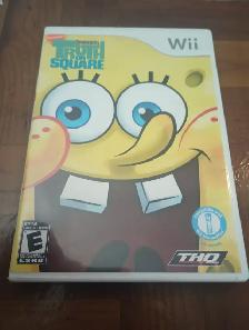 SpongeBob's Truth or Square (Nintendo Wii) Complete CIB - Tested