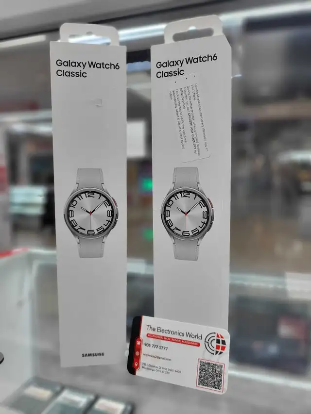 ⌚ SAMSUNG GALAXY WATCH 6 CLASSIC 47mm– FOR SALE! ⌚