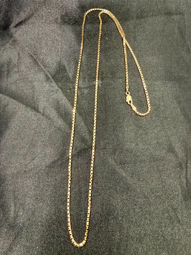 10K Gold Box Chain~23'
