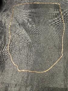 10K Gold Box Chain~23' - Photo 2