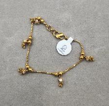 22k Solid Gold Jewellery: Chain, Rings, Bracelet - Photo 5