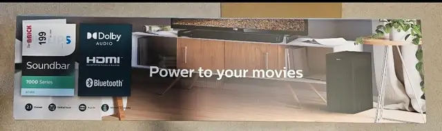 Philips soundbar   subwoofer