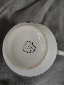 ESD Japan Porcelain Father Cup and Saucer - Photo 3