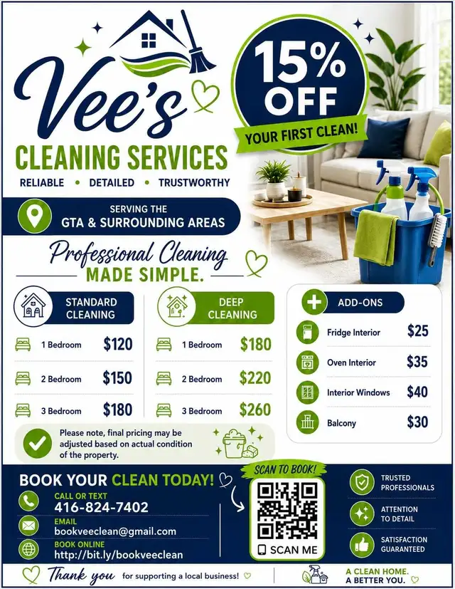 Professional House Cleaning | GTA | Free Quotes