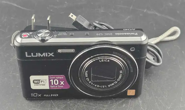 Panasonic DMC-SZ9 Camera w/charger