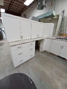 White Kitchen Cabinet Set - Photo 2