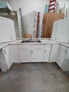 White Kitchen Cabinet Set - Photo 3