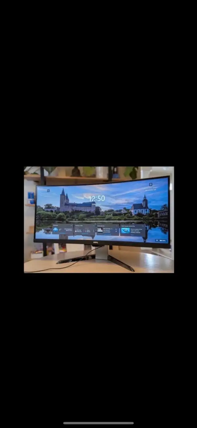 BenQ 35' Ultrawide Curved Monitor
