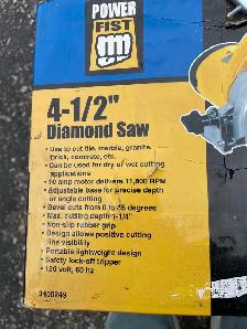 DIAMOND SAW  4 1/2" - Photo 3