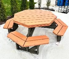 Octagon Picnic Tables - Photo 2