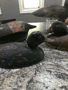 Very old wooden duck decoys - Photo 2