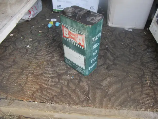For Sale Can of Oil
